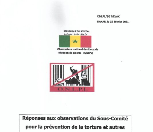 Communiqué de Presse