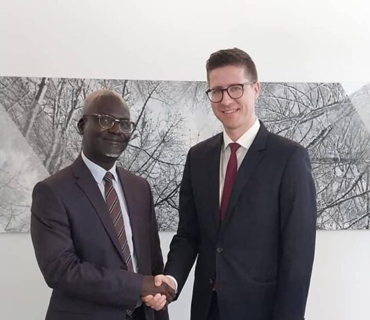 Visite de courtoisie à l’ambassade de la Suisse à Dakar