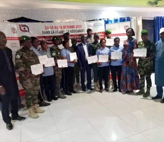 FORMATION DES AGENTS FEMININS D’EXÉCUTION DES LOIS À KÉDOUGOU
