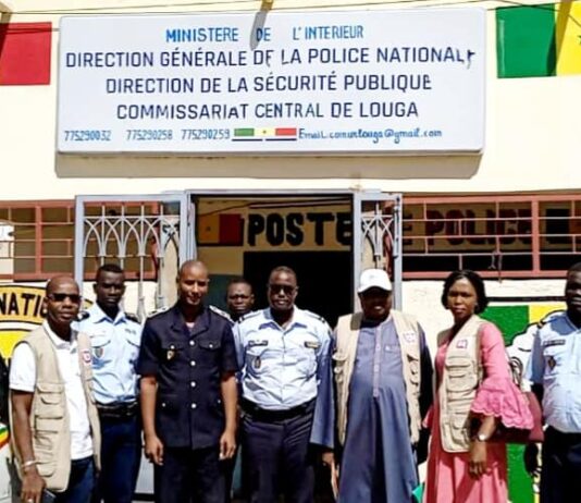 ONLPL VISITE LES LIEUX DE PRIVATION DE LIBERTÉ DANS LA REGION DE LOUGA