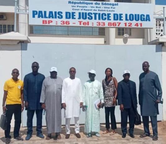 VISITE DE COURTOISIE DE L’ONLPL À LOUGA